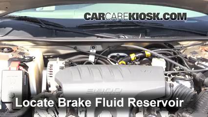 2003 Buick Regal LS 3.8L V6 Brake Fluid Add Fluid